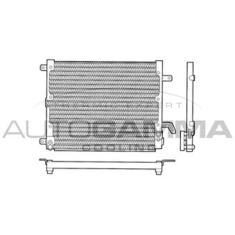 Condenseur, climatisation AUTOGAMMA [103273]