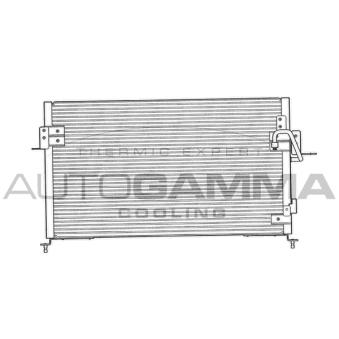Condenseur, climatisation AUTOGAMMA OEM JRB100840