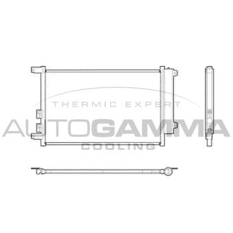 Condenseur, climatisation AUTOGAMMA OEM 46814850