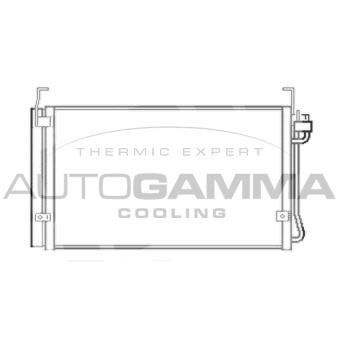 Condenseur, climatisation AUTOGAMMA 103363