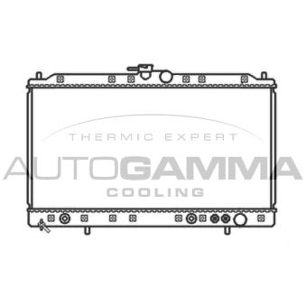 Radiateur, refroidissement du moteur AUTOGAMMA OEM mb660673 Radiateur, refroidissement du moteur AUTOGAMMA OEM mb660673