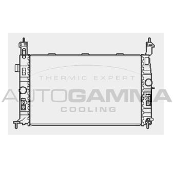 Radiateur, refroidissement du moteur AUTOGAMMA OEM 1300253