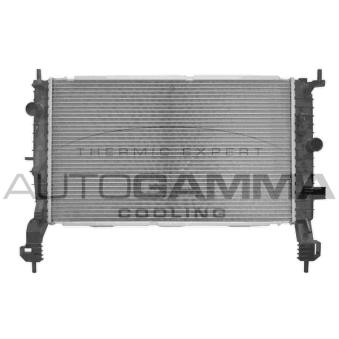 Radiateur, refroidissement du moteur AUTOGAMMA 103519