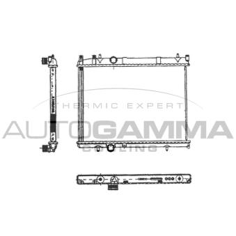 Radiateur, refroidissement du moteur AUTOGAMMA OEM 133356