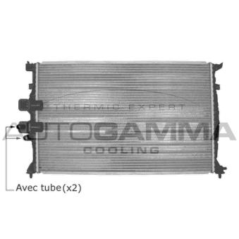 Radiateur, refroidissement du moteur AUTOGAMMA OEM 133332 Radiateur, refroidissement du moteur AUTOGAMMA OEM 133332