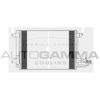 Condenseur, climatisation AUTOGAMMA 103615