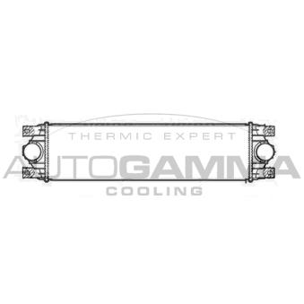 Intercooler, échangeur AUTOGAMMA OEM 7701057121 Intercooler, échangeur AUTOGAMMA OEM 7701057121
