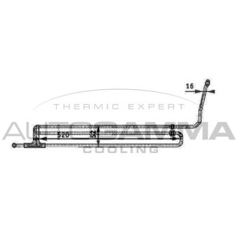 Radiateur d'huile AUTOGAMMA OEM 7559964