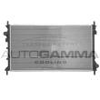 AUTOGAMMA 103700 - Radiateur, refroidissement du moteur