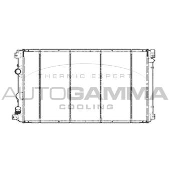 Radiateur, refroidissement du moteur AUTOGAMMA OEM 93179722