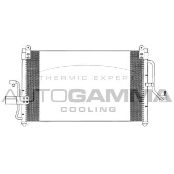 Condenseur, climatisation AUTOGAMMA 103741