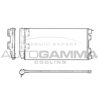 Condenseur, climatisation AUTOGAMMA OEM jrb101070