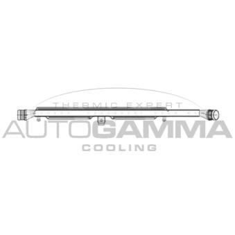 Intercooler, échangeur AUTOGAMMA 103768