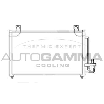 Condenseur, climatisation AUTOGAMMA 103819