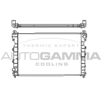 Radiateur, refroidissement du moteur AUTOGAMMA OEM PCC000321 Radiateur, refroidissement du moteur AUTOGAMMA OEM PCC000321