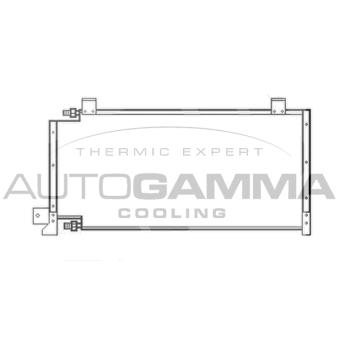 Condenseur, climatisation AUTOGAMMA OEM 83502957