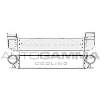 Intercooler, échangeur AUTOGAMMA OEM 2247359