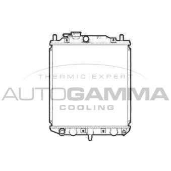 Radiateur, refroidissement du moteur AUTOGAMMA [103909]