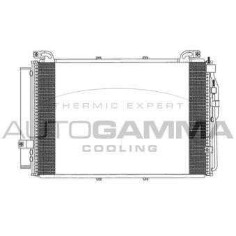 Condenseur, climatisation AUTOGAMMA 103932