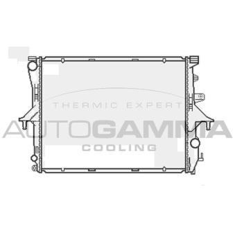 Radiateur, refroidissement du moteur AUTOGAMMA OEM 7L6121253E