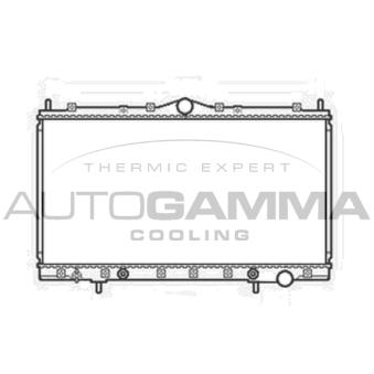 Radiateur, refroidissement du moteur AUTOGAMMA OEM MR127908