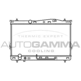 Radiateur, refroidissement du moteur AUTOGAMMA 104068