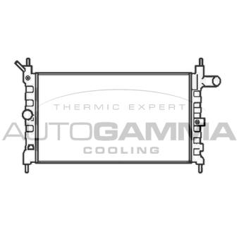Radiateur, refroidissement du moteur AUTOGAMMA OEM 1300114