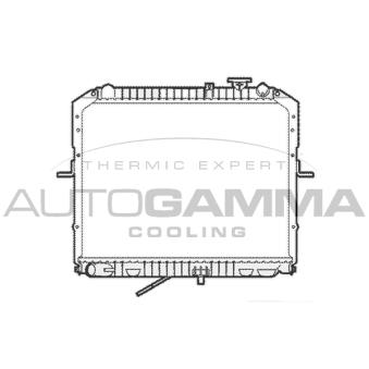 Radiateur, refroidissement du moteur AUTOGAMMA OEM 0K7215200B Radiateur, refroidissement du moteur AUTOGAMMA OEM 0K7215200B