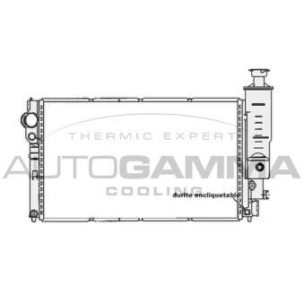 Radiateur, refroidissement du moteur AUTOGAMMA OEM 1301JL