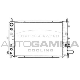 Radiateur, refroidissement du moteur AUTOGAMMA OEM 6912236