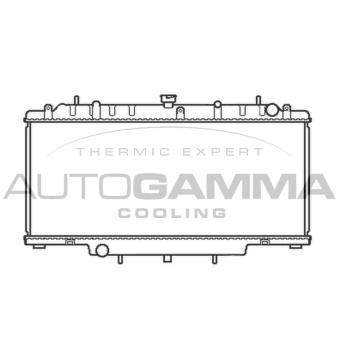 Radiateur, refroidissement du moteur AUTOGAMMA OEM 21410VB301