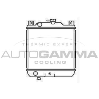 Radiateur, refroidissement du moteur AUTOGAMMA 104188
