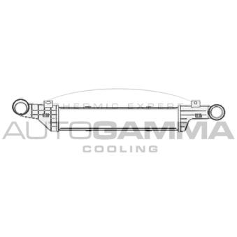 Intercooler, échangeur AUTOGAMMA OEM 2105001400 Intercooler, échangeur AUTOGAMMA OEM 2105001400