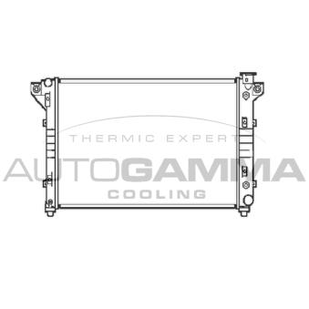 Radiateur, refroidissement du moteur AUTOGAMMA 104259