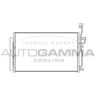 Condenseur, climatisation AUTOGAMMA OEM 20759647