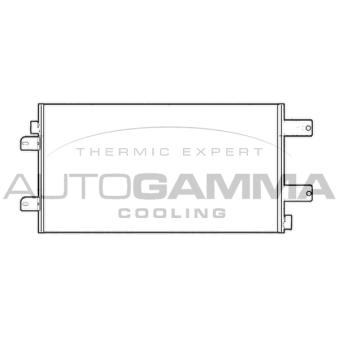 Condenseur, climatisation AUTOGAMMA OEM 4417246