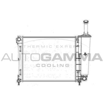 Radiateur, refroidissement du moteur AUTOGAMMA OEM 51787115