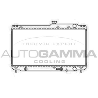Radiateur, refroidissement du moteur AUTOGAMMA 104670