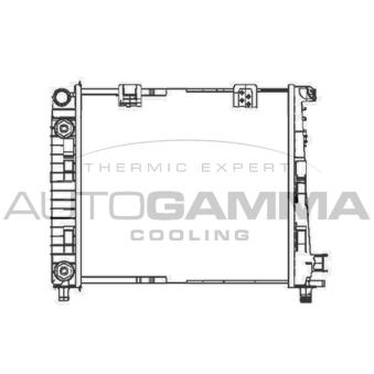Radiateur, refroidissement du moteur AUTOGAMMA OEM 1685001802