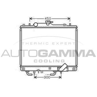 Radiateur, refroidissement du moteur AUTOGAMMA OEM MR258669