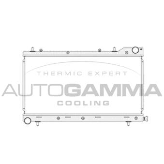 Radiateur, refroidissement du moteur AUTOGAMMA OEM 45111FC310