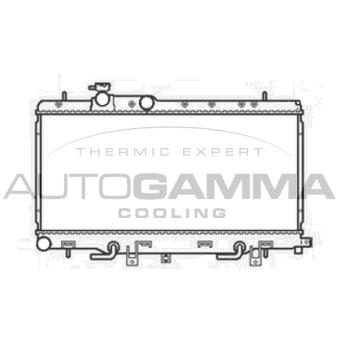 Radiateur, refroidissement du moteur AUTOGAMMA OEM 45111FE112 Radiateur, refroidissement du moteur AUTOGAMMA OEM 45111FE112