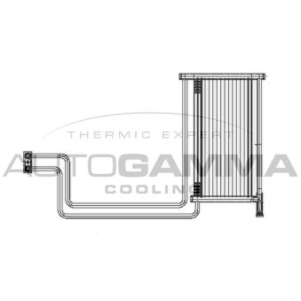 Radiateur d'huile AUTOGAMMA 104782