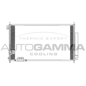 Condenseur, climatisation AUTOGAMMA OEM 80101SEFE11