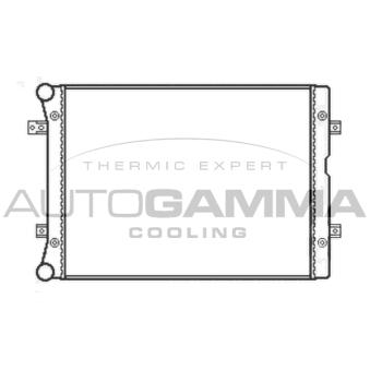 Radiateur, refroidissement du moteur AUTOGAMMA OEM 7M3121253F
