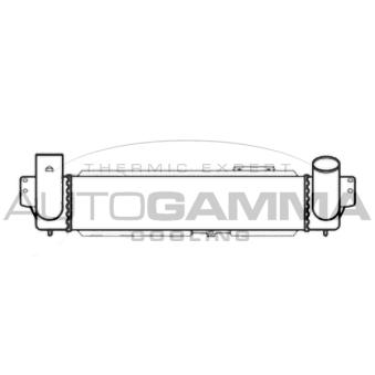 Intercooler, échangeur AUTOGAMMA OEM 281904A160