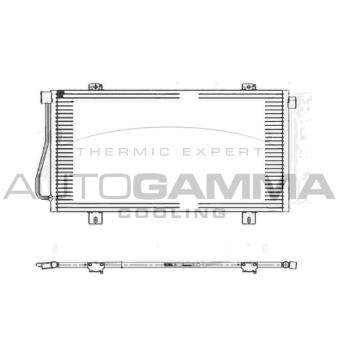 Condenseur, climatisation AUTOGAMMA OEM 2765000QAF