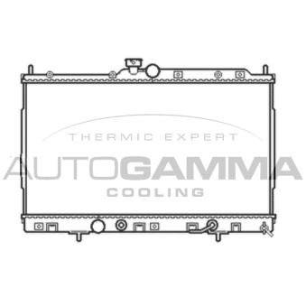 Radiateur, refroidissement du moteur AUTOGAMMA OEM MN156319