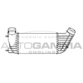 Intercooler, échangeur AUTOGAMMA OEM 0384P1 Intercooler, échangeur AUTOGAMMA OEM 0384P1