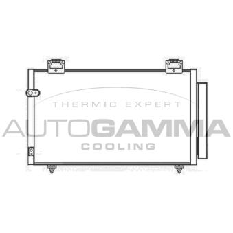 Condenseur, climatisation AUTOGAMMA OEM 8845002240